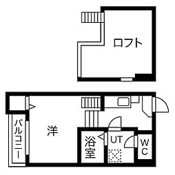 ノブレス・ルミエ 1SKの間取図画像
