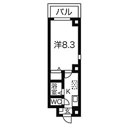 T'sDream 1Kの間取図画像