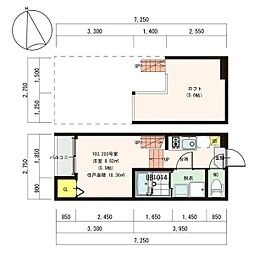 インディゴライト 2階