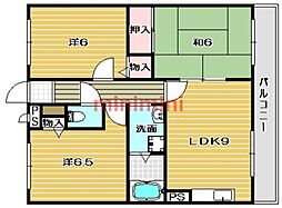 フレーバーフラッツ 3LDKの間取図画像