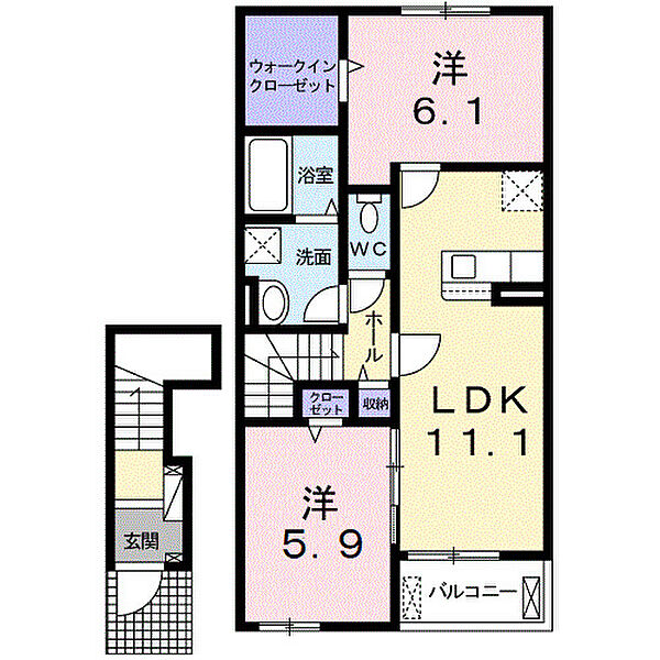 同じ建物の物件間取り写真 - ID:245003191857