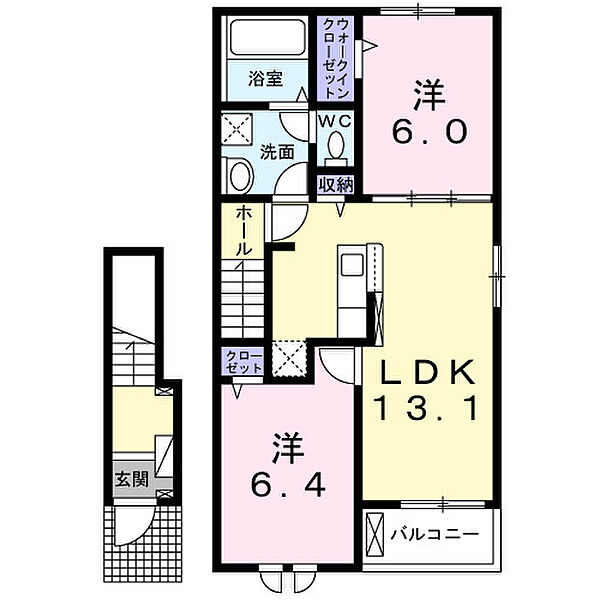 同じ建物の物件間取り写真 - ID:245003191859