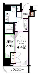 ARKMARK国分寺 3階1DKの間取り