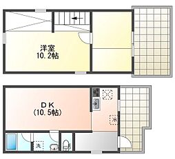 Laguna Terrace 小金井 1LDKの間取図画像