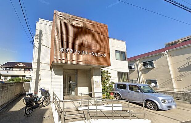 周辺環境-病院(490m)すずきファミリークリニック