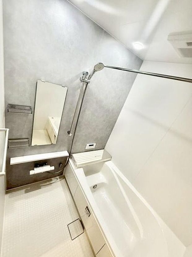 高級感溢れるカラーと大きさ・柔らかな曲線で構成された半身浴も楽しめるバスタブが心地よさをもたらします。