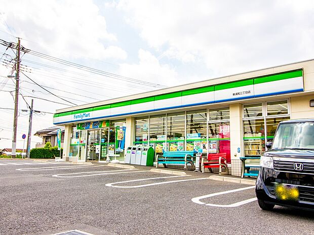 周辺環境-コンビニ(610m)ファミリーマート東浦和3丁目店