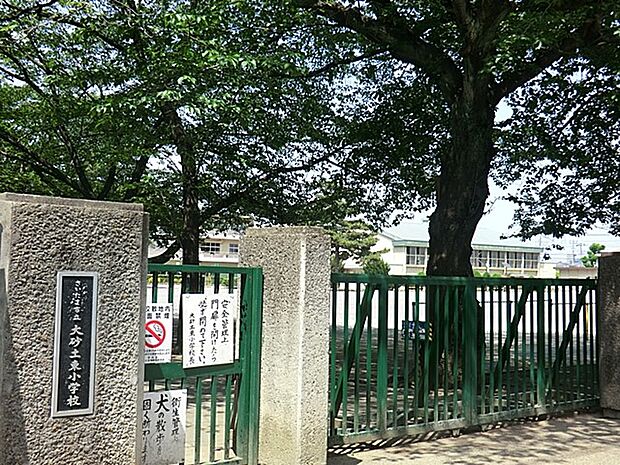 周辺環境-小学校(500m)大砂土東小学校