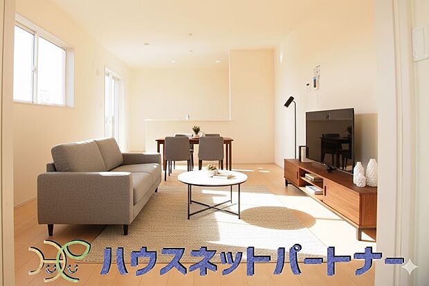 (家具はイメージ画像)陽だまりのある光彩豊かなリビングは、何よりも快適で心休まる時間を過ごせます。