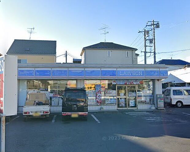周辺環境-コンビニ(390m)ローソン川越仙波町店