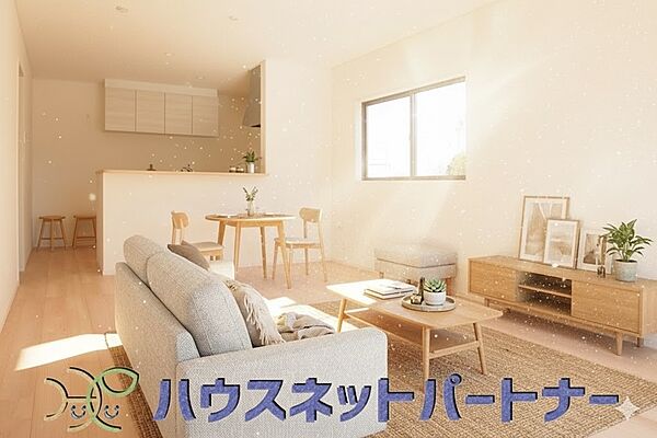 （家具はイメージ画像）うららかな陽射しがどのお部屋にも降り注ぎますように設計