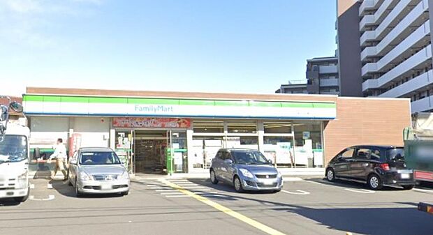周辺環境-コンビニ(400m)ファミリーマート富士見水谷東店
