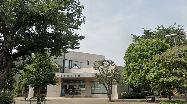 周辺環境-図書館(350m)上福岡図書館