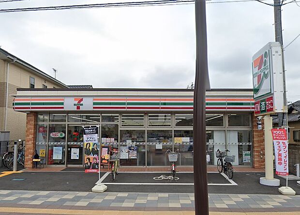 周辺環境-コンビニ(240m)セブンイレブン新河岸駅東口店