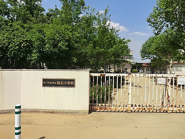 周辺環境-小学校(900m)さいたま市立城北小学校