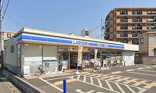 周辺環境-コンビニ(240m)ローソンさいたま堀崎店
