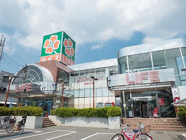 周辺環境-スーパー(1260m)ライフ指扇店