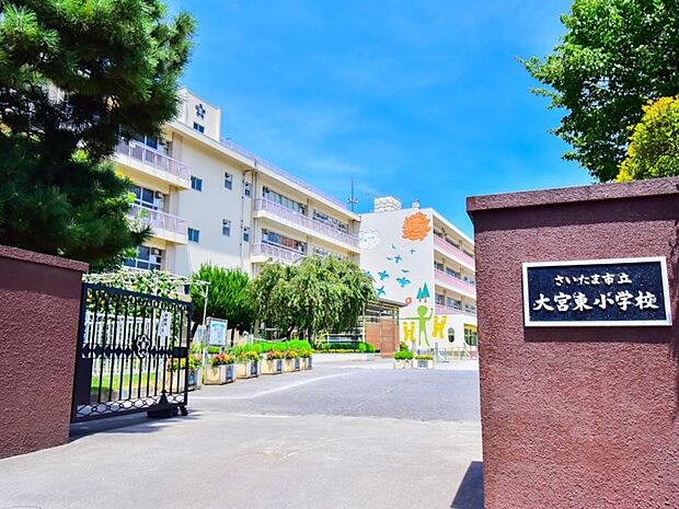 周辺環境-小学校(260m)大宮東小学校