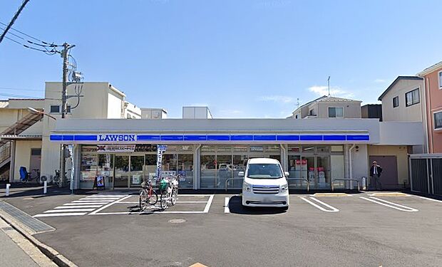 周辺環境-コンビニ(390m)ローソンさいたま領家7丁目店