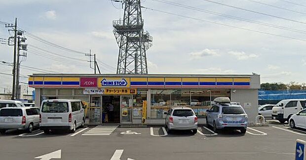 周辺環境-コンビニ(600m)ミニストップ蓮田黒浜店