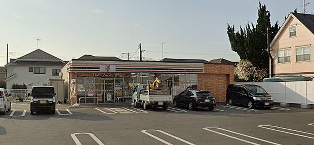 周辺環境-コンビニ(450m)セブンイレブン上尾上平消防署前店