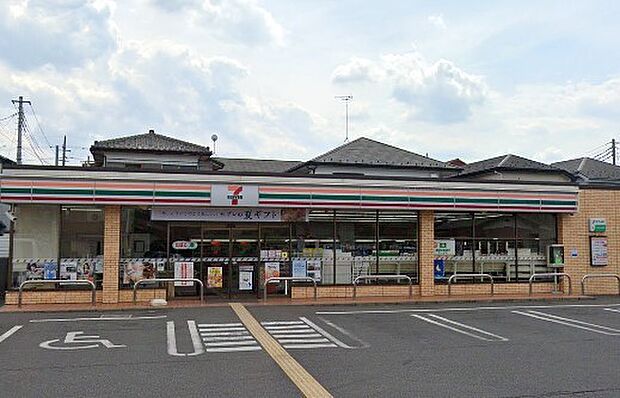 周辺環境-コンビニ(510m)セブンイレブン北本東間2丁目店