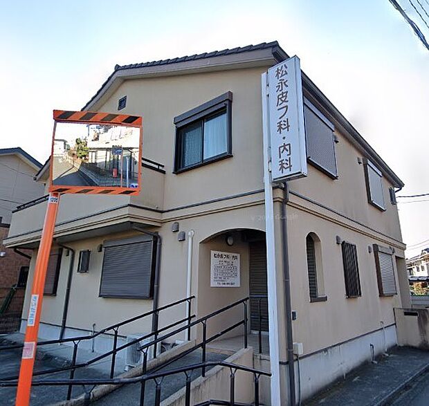 周辺環境-病院(210m)松永皮膚・内科