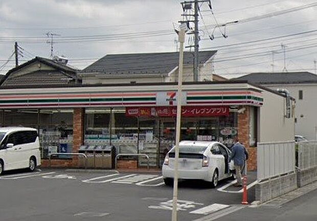 周辺環境-コンビニ(450m)セブンイレブン上尾二ツ宮