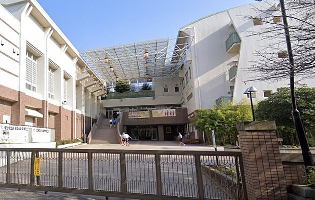 周辺環境-中学校(1100m)朝霞第一中学校
