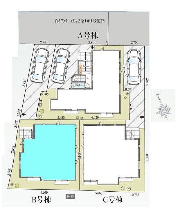 区画図