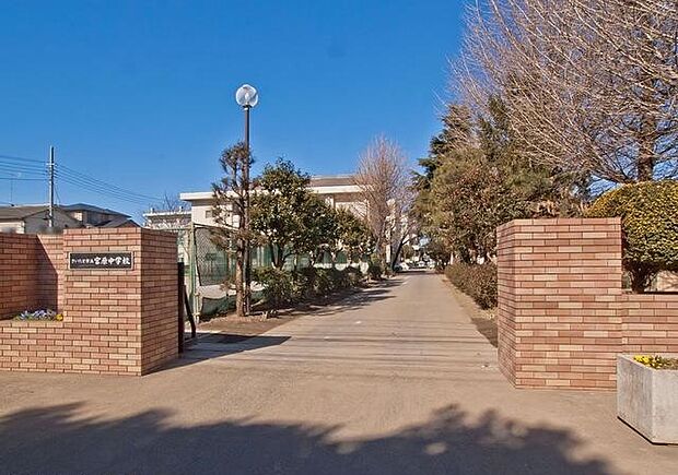周辺環境-中学校(1200m)宮原中学校