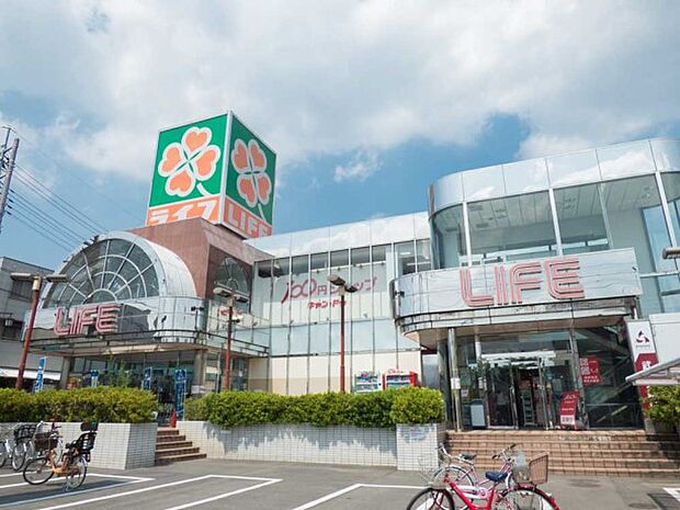 周辺環境-スーパー(750m)ライフ指扇店