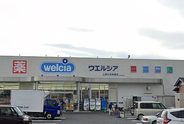 周辺環境-ドラッグストア(720m)ウエルシア上尾大谷本郷店