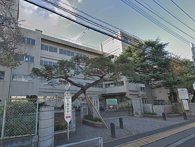 周辺環境-中学校(470m)霞ケ関中学校