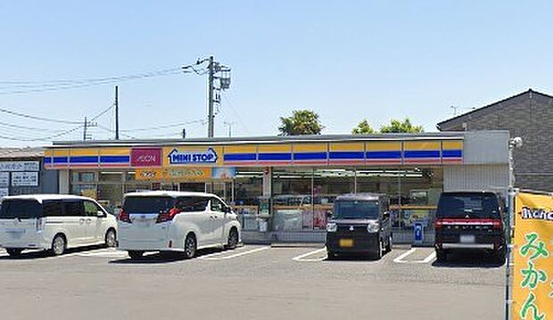 周辺環境-コンビニ(340m)ミニストップ伊奈中央店