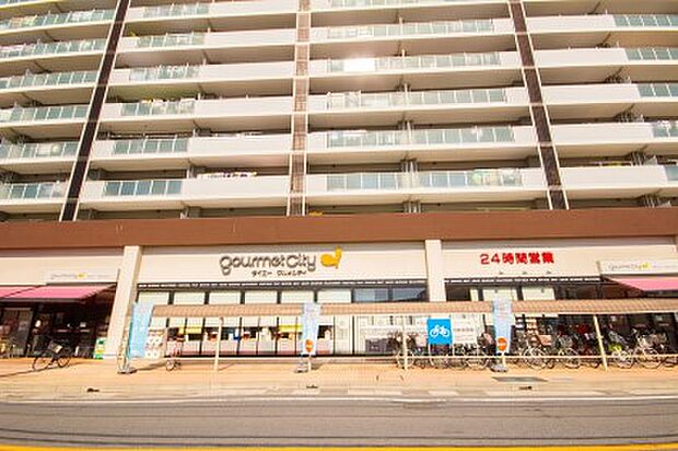 周辺環境-スーパー(500m)グルメシティ浦和道場店