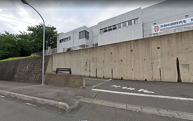 周辺環境-中学校(2400m)富士見台中学校