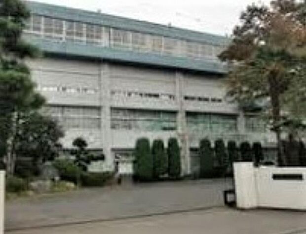 周辺環境-中学校(1100m)寺尾中学校