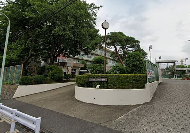 周辺環境-中学校(640m)高階中学校