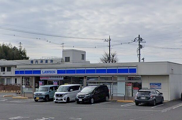 周辺環境-コンビニ(590m)ローソン上尾須ヶ谷3丁目店