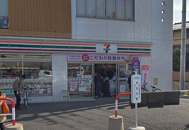 周辺環境-コンビニ(580m)セブンイレブン川越南古谷店
