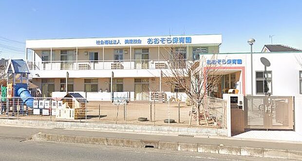 周辺環境-幼稚園・保育園(620m)あおぞら保育園