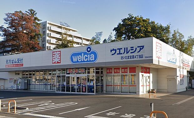 周辺環境-ドラッグストア(310m)ウエルシアさいたま宮原4丁目店