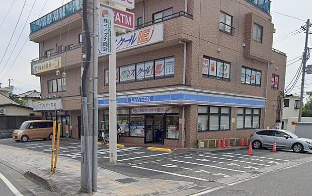 周辺環境-コンビニ(550m)ローソンさいたま指扇店