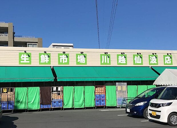 周辺環境-スーパー(310m)生鮮市場川越仙波店