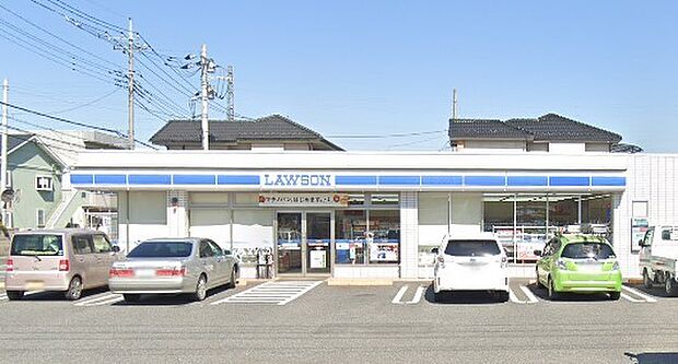 周辺環境-コンビニ(630m)ローソン北本東間4丁目店