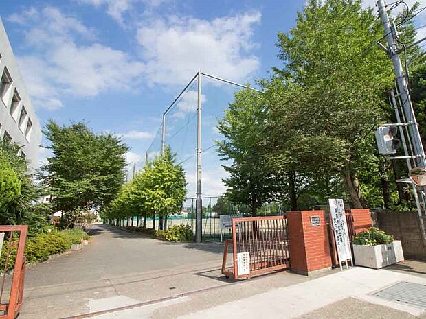 周辺環境-中学校(1450m)日進中学校