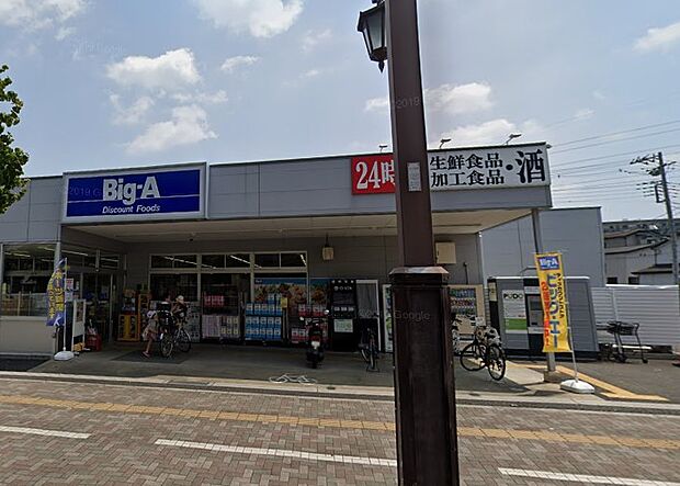 周辺環境-スーパー(410m)ビッグエー富士見鶴瀬西店