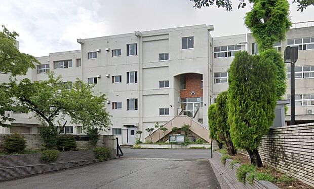 周辺環境-中学校(1400m)初雁中学校