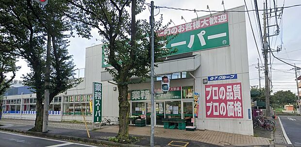 周辺環境-スーパー(380m)業務スーパーふじみ野店
